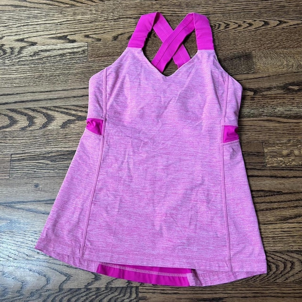 lululemon athletica Pink Tank Top